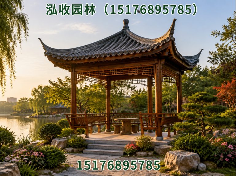 常州京津冀防腐木工程展示图